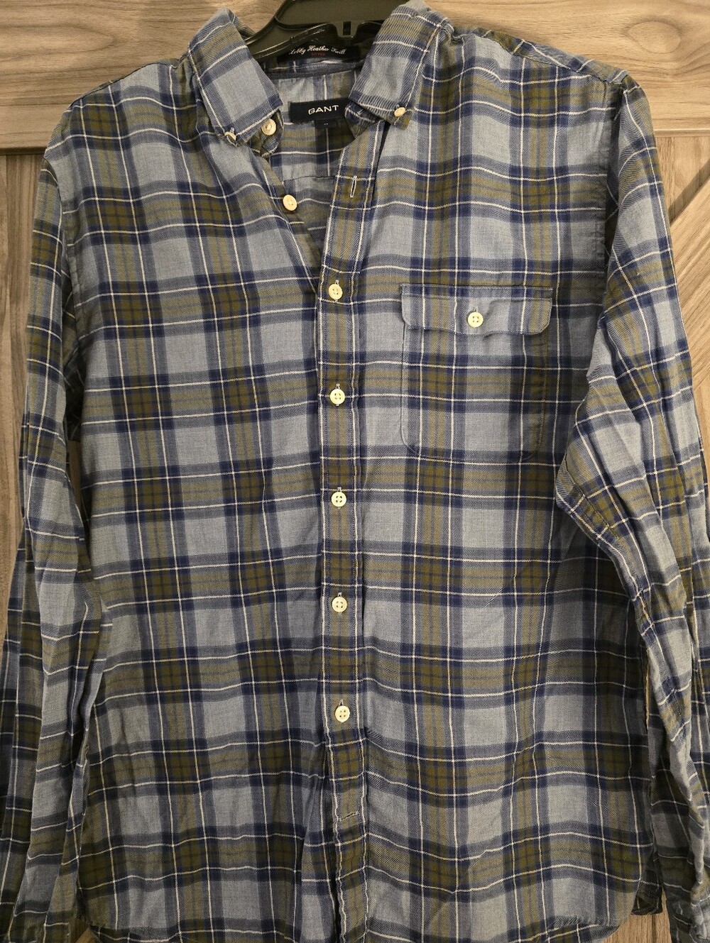 GANT Plaid Button Up Shirt M